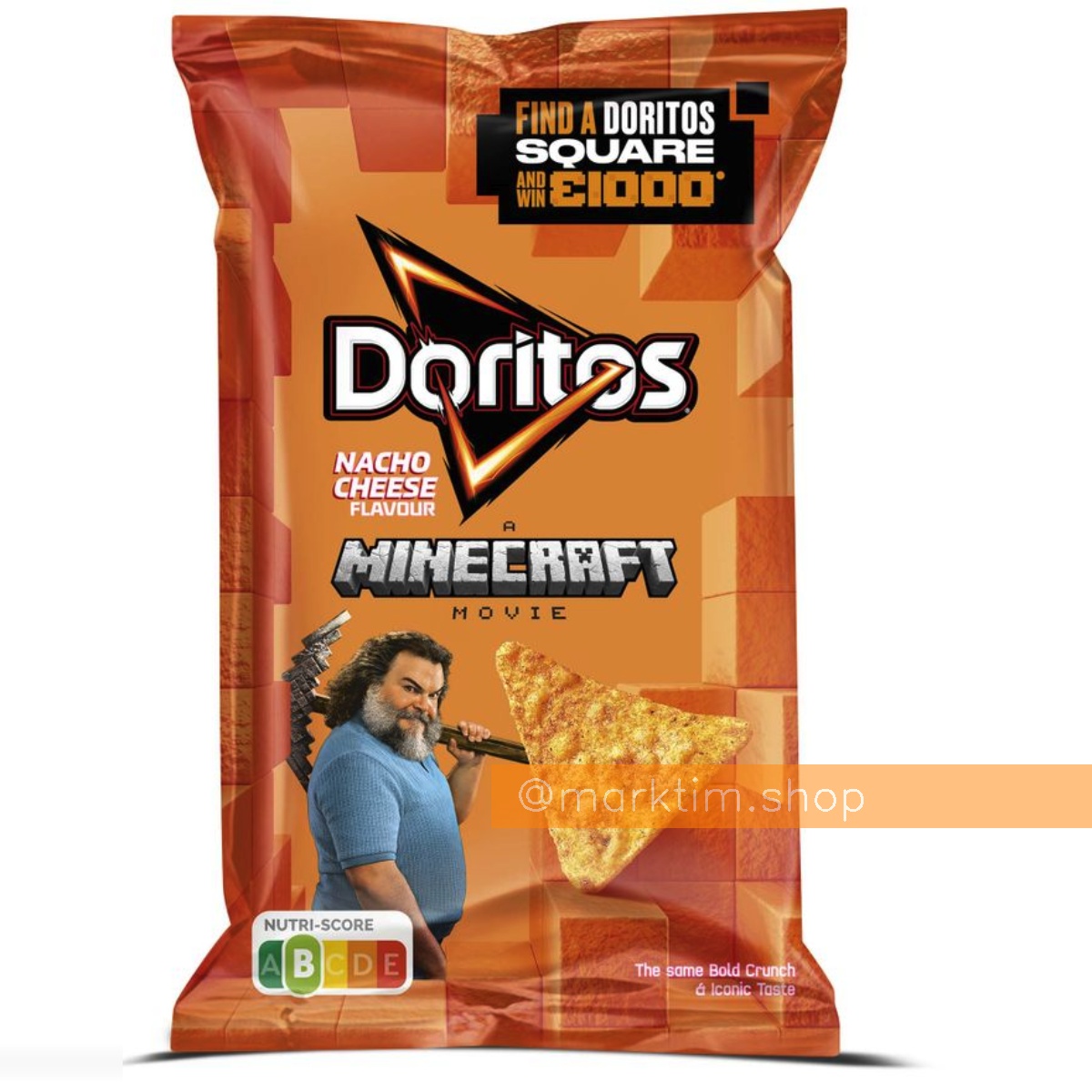 Кукурузные чипсы с сыром Nacho Cheese Minecraft DORITOS (100 г)