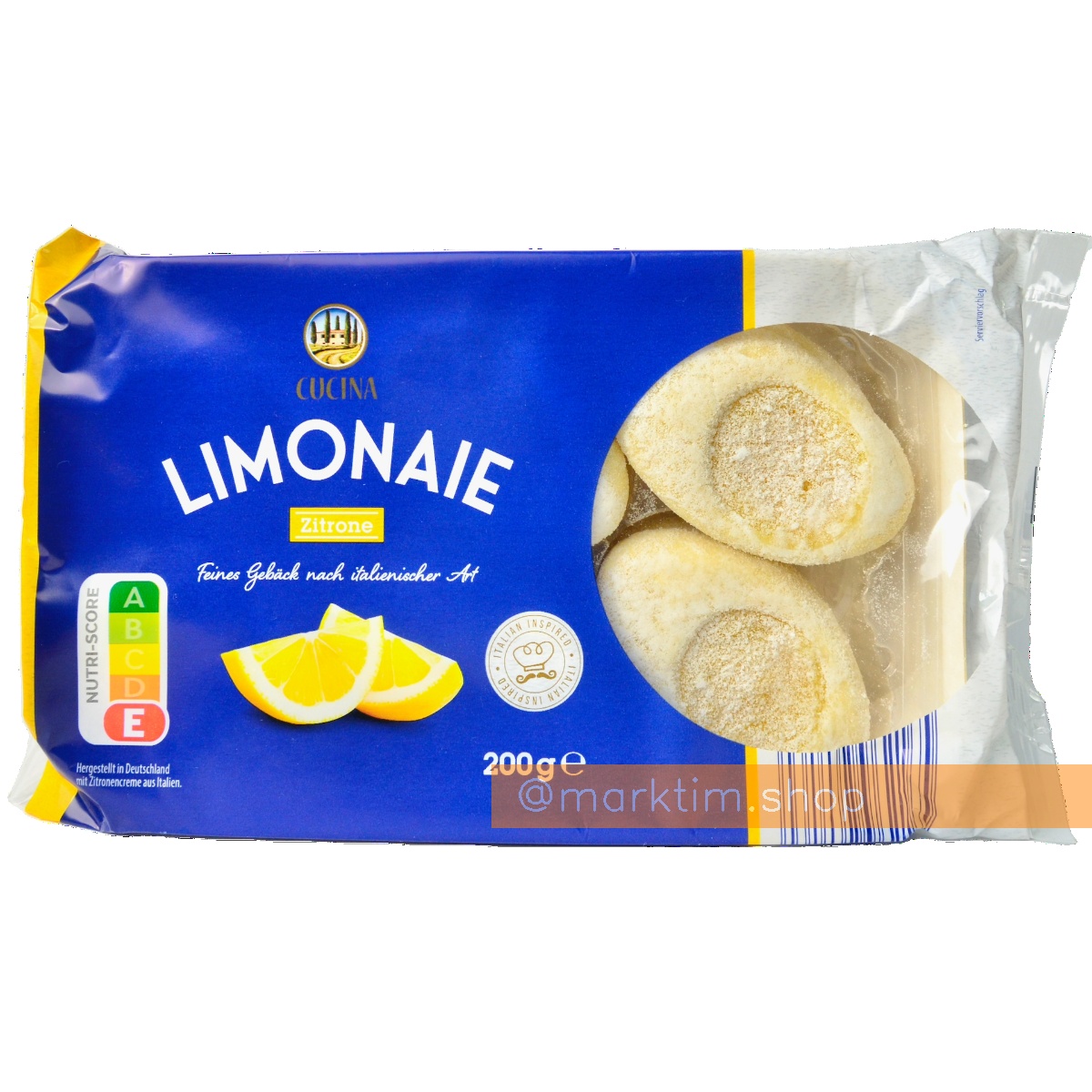 Печенье с лимоном Лимонае CUCINA NOBILE (200 г)