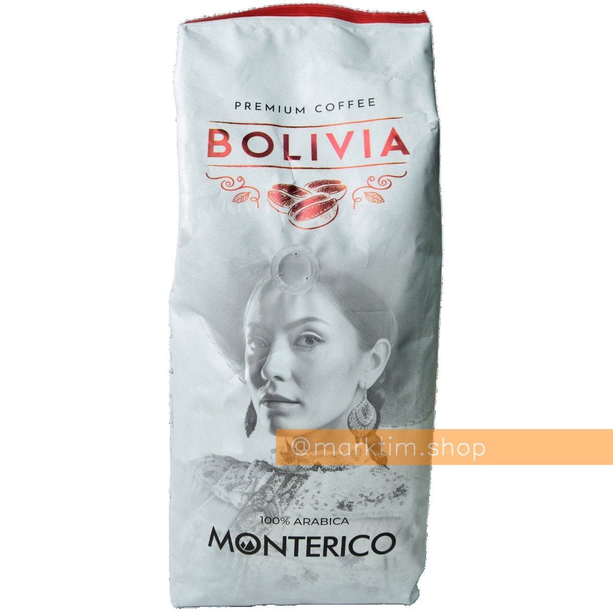 Зерновой кофе Боливия 100% арабика Premium Monterico (1 кг)