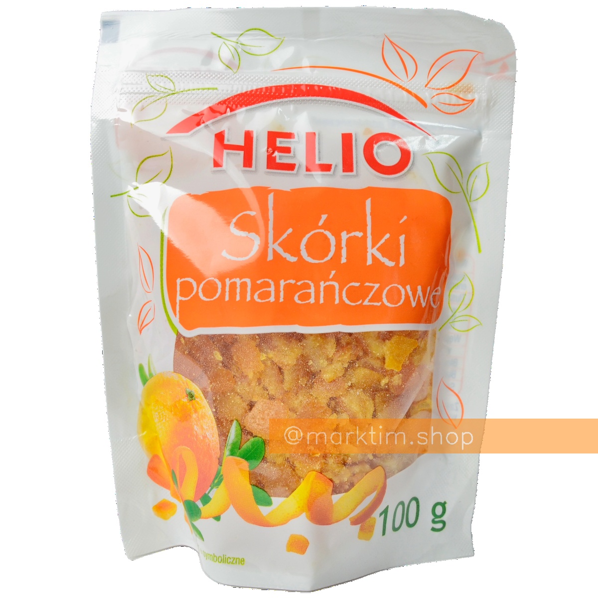 Карамелизированная шкурка апельсина HELIO (100 г)