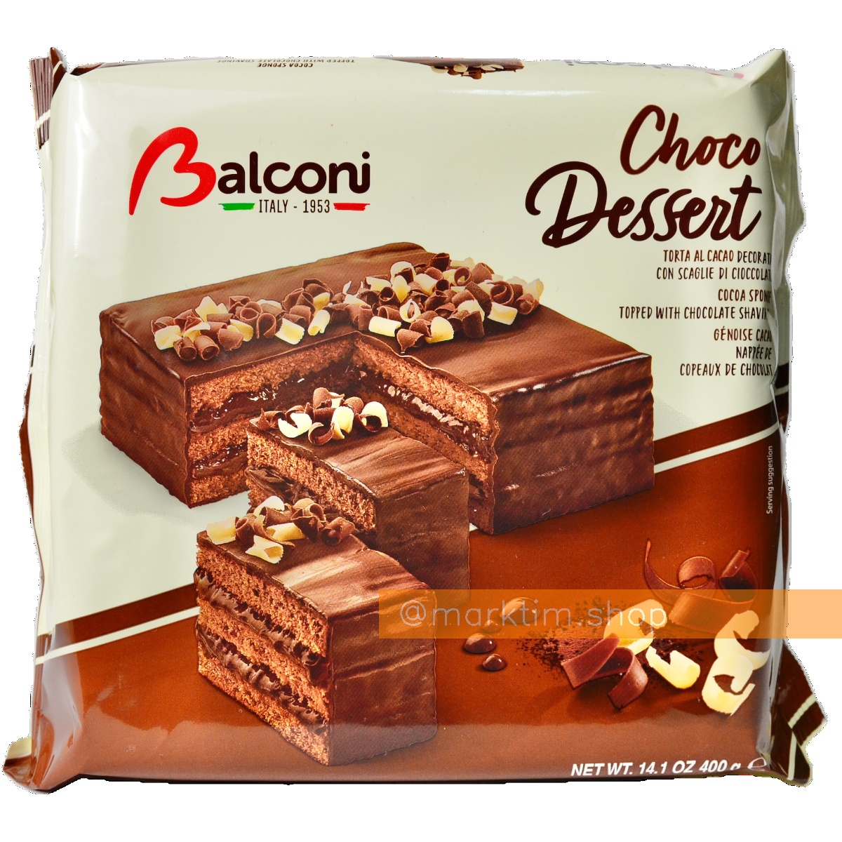 Торт Шоколадний Choco Dessert BALCONI (400 г)
