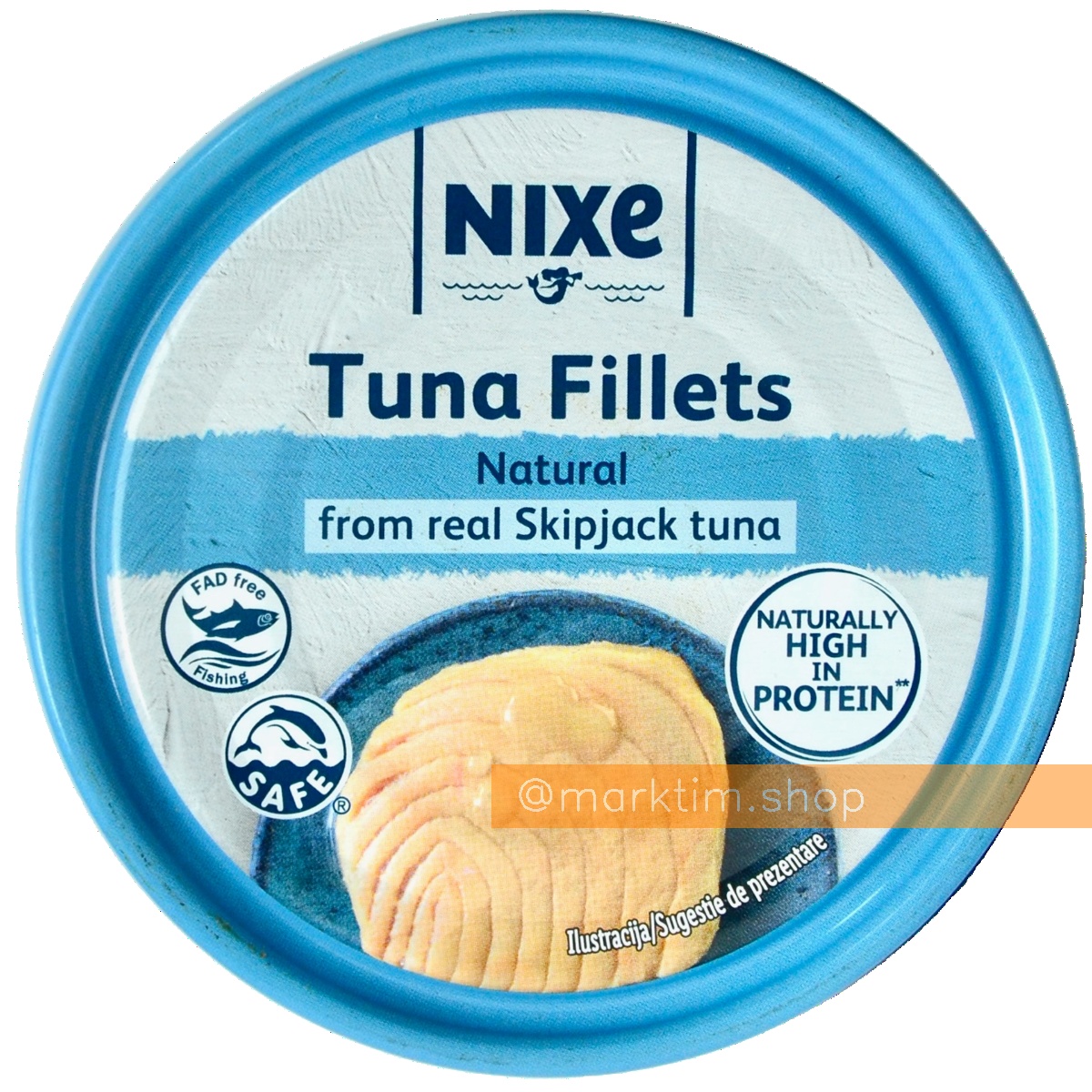 Тунець у власному соці Nixe (195 г)