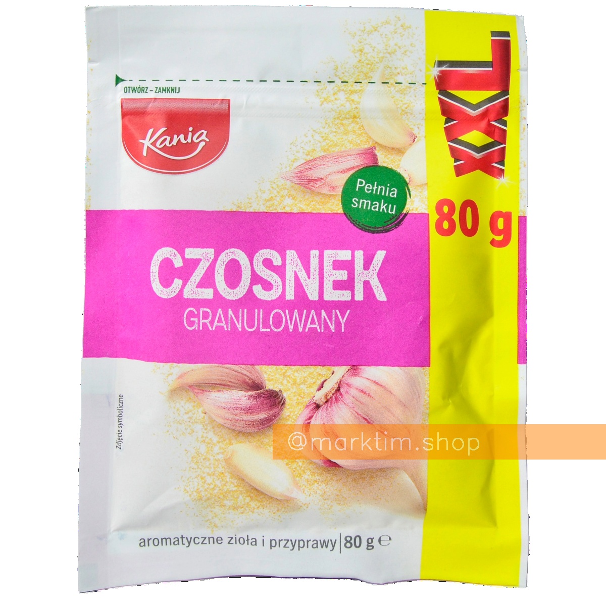 Гранулирований чеснок XXL Kania (80 г)