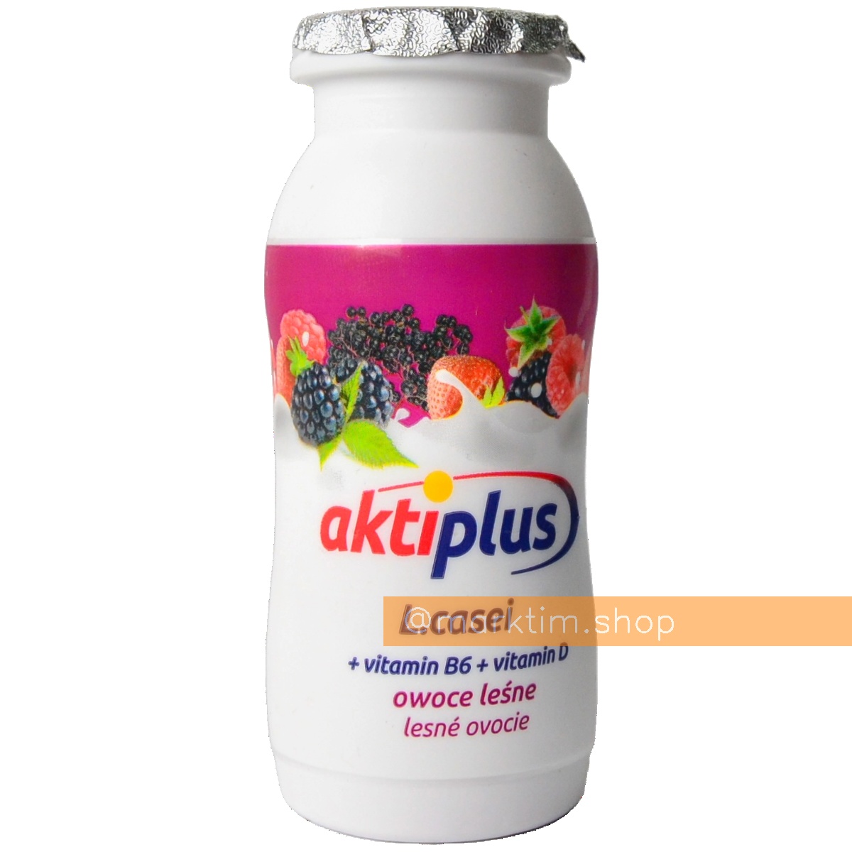 Йогурт с лактобактериями лесные ягоды Aktiplus (100 г)