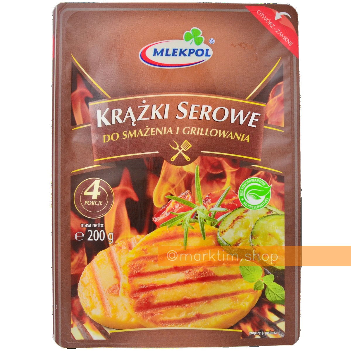 Сырные медальоны для гриля MLEKPOL (200 г)