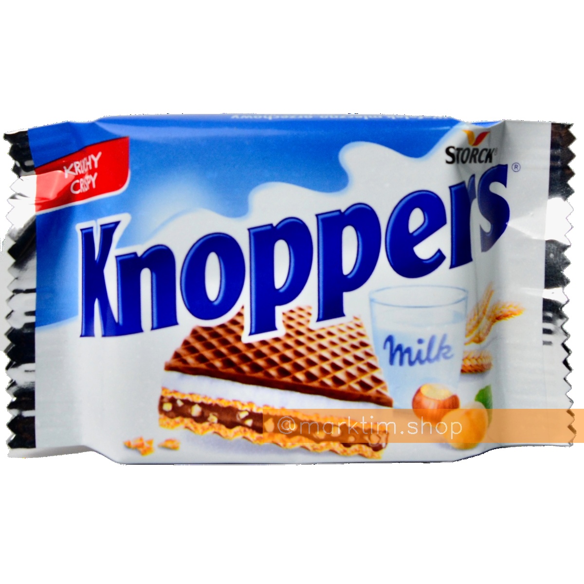 Вафли с молочно-ореховой начинкой KNOPPERS(25 г)