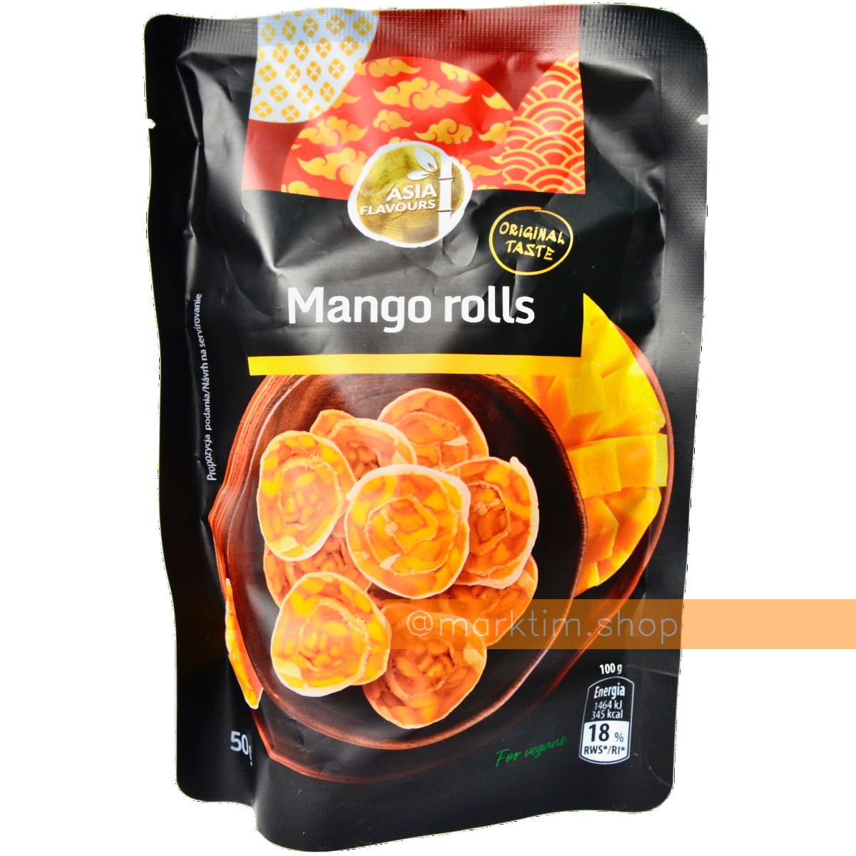 Рулетики из манго ASIA FLAVOURS (50 г)
