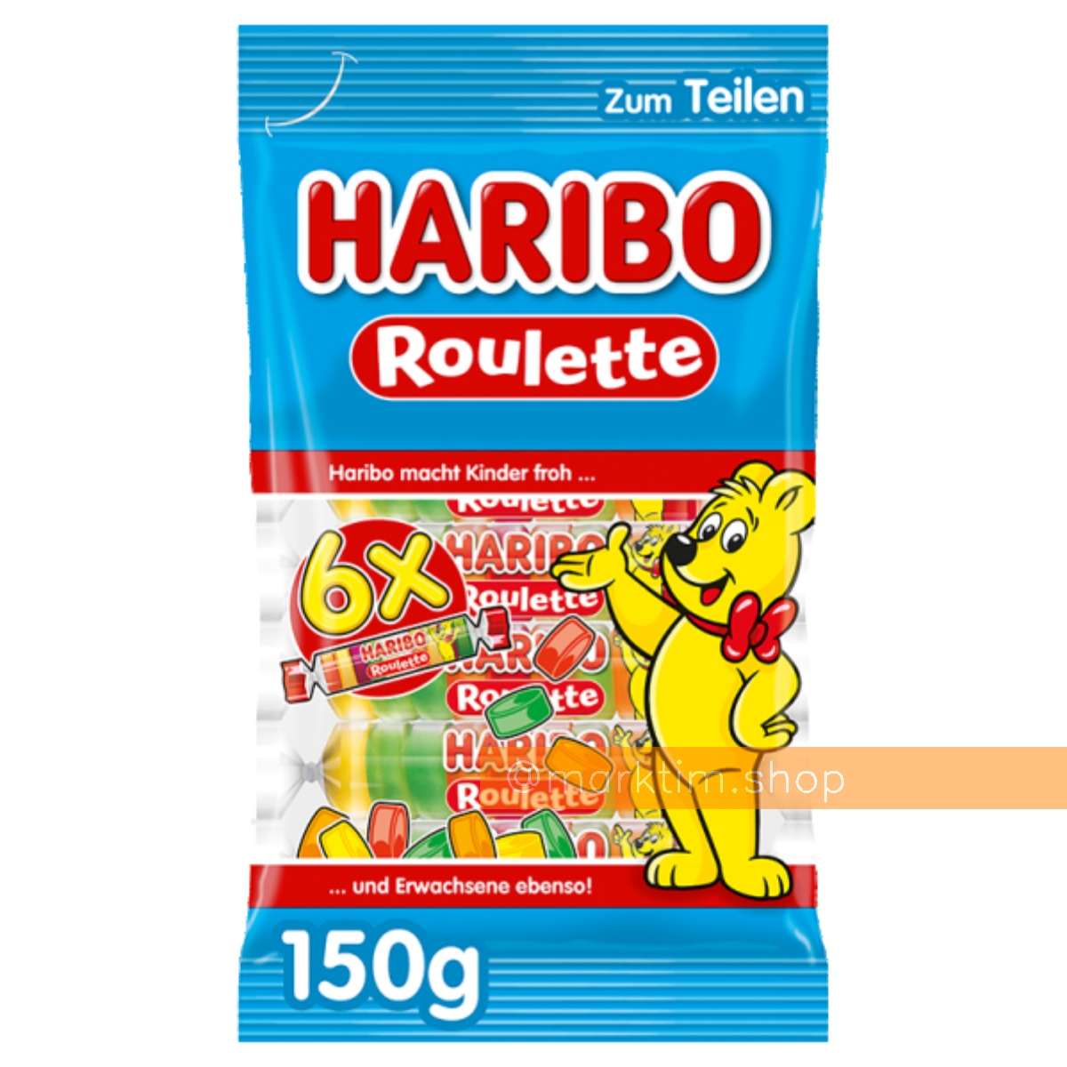 Жевательные конфеты Roulette HARIBO (150 г)