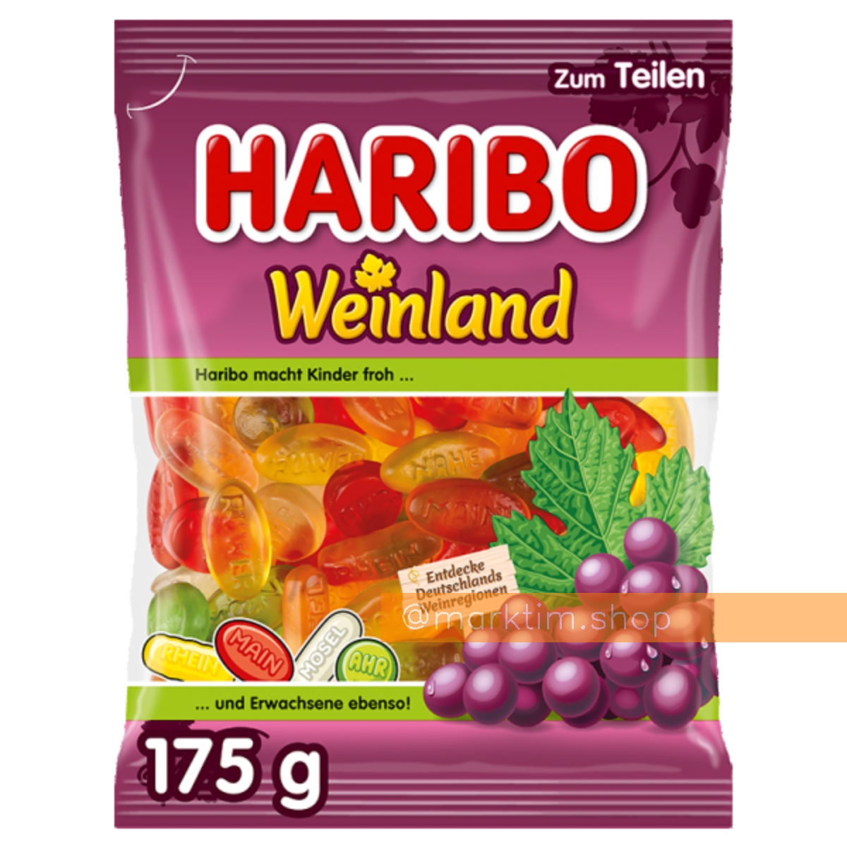 Жевательные конфеты Weinland HARIBO (175 г)