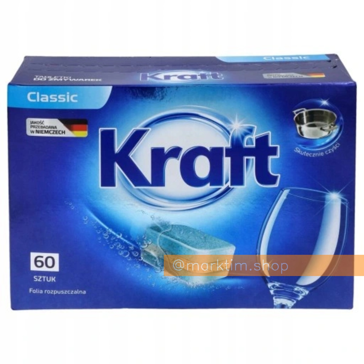 Таблетки для посудомойки Classic Kraft (60 шт)