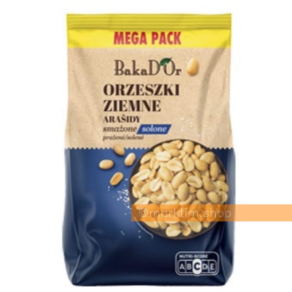 Арахис жареный, солёный Mega Paka BakaD’Or (1 кг)