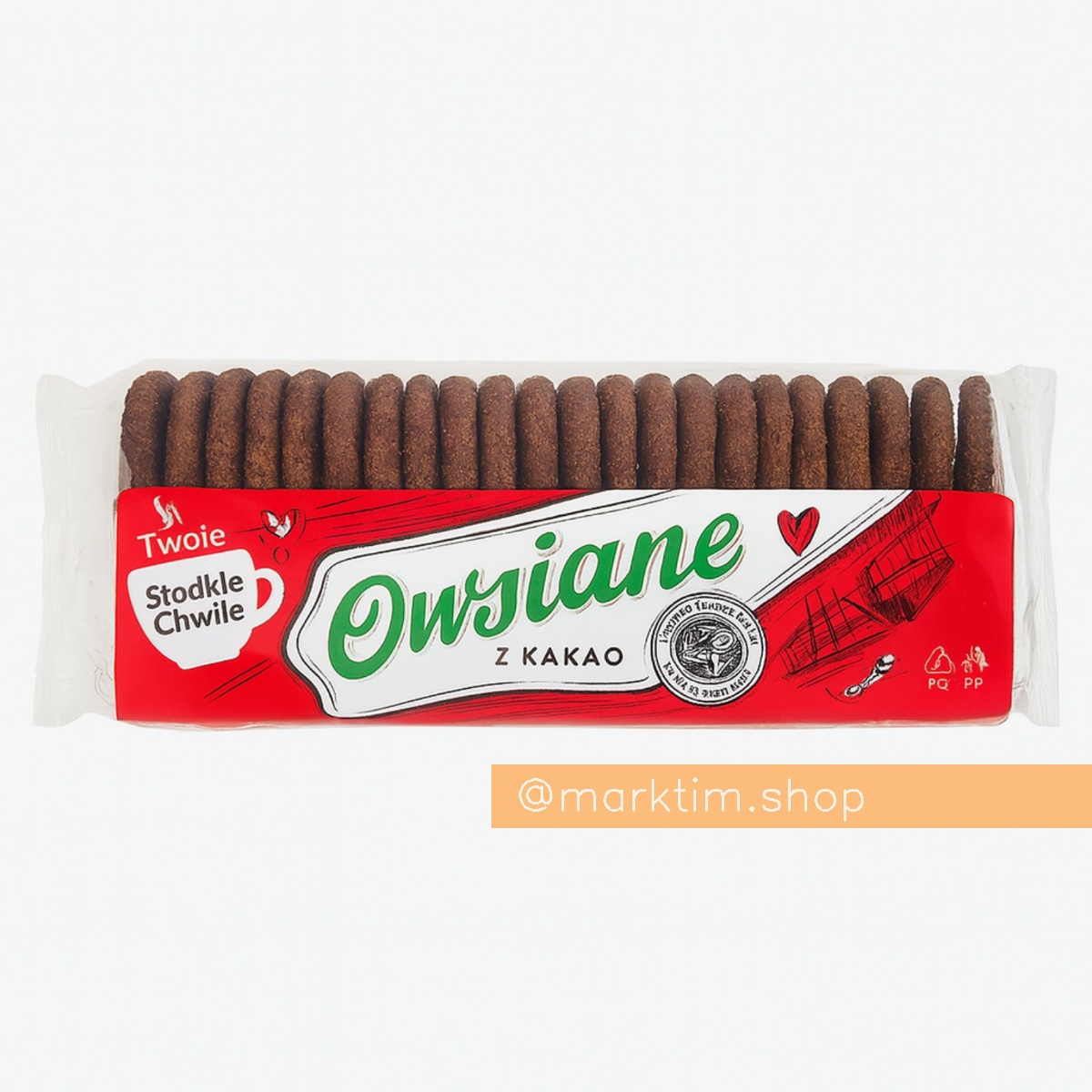 Овсяное печенье с какао Twoje Slodkie Chwile (210 г)