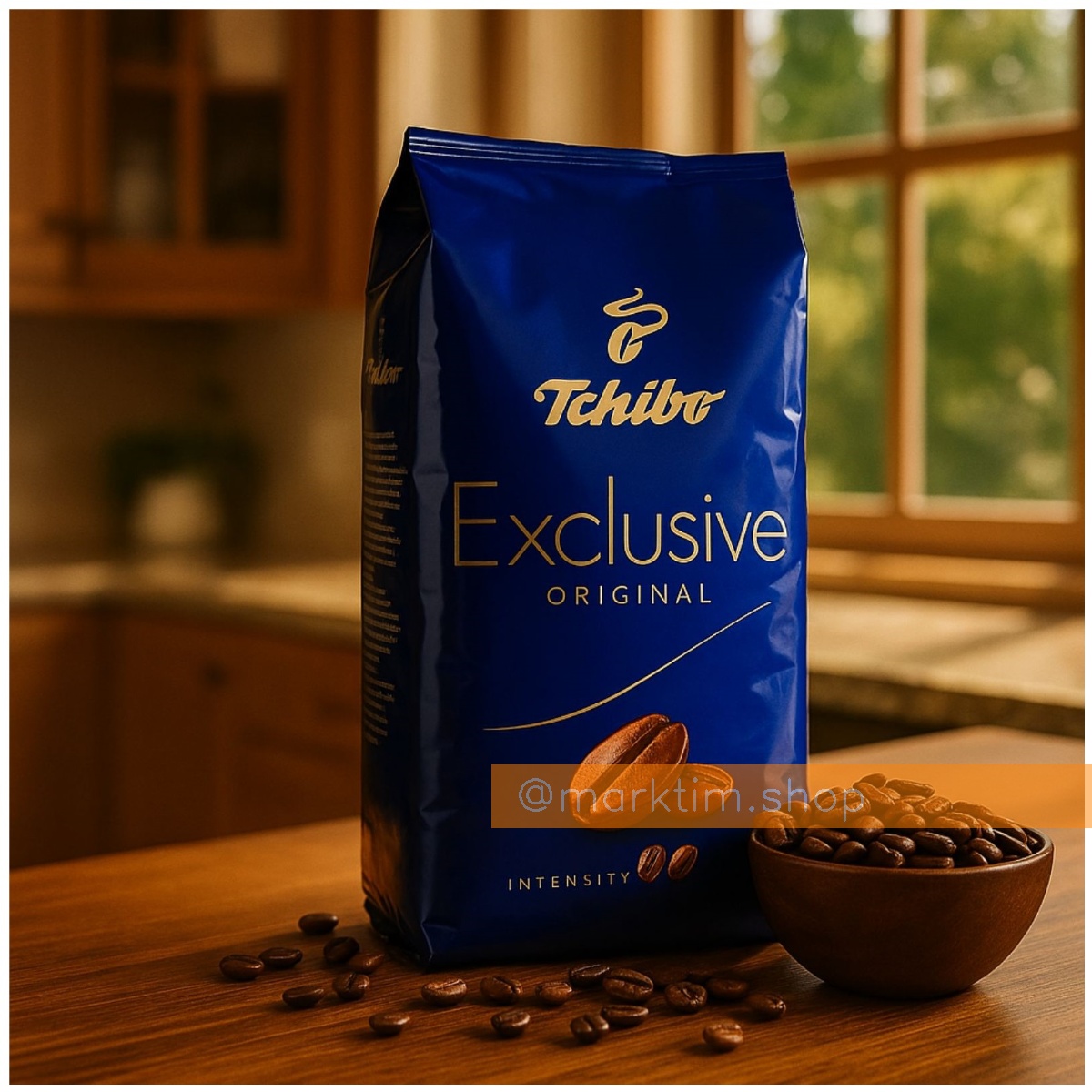 Кофе в зернах Exclusive Tchibo (1 кг)