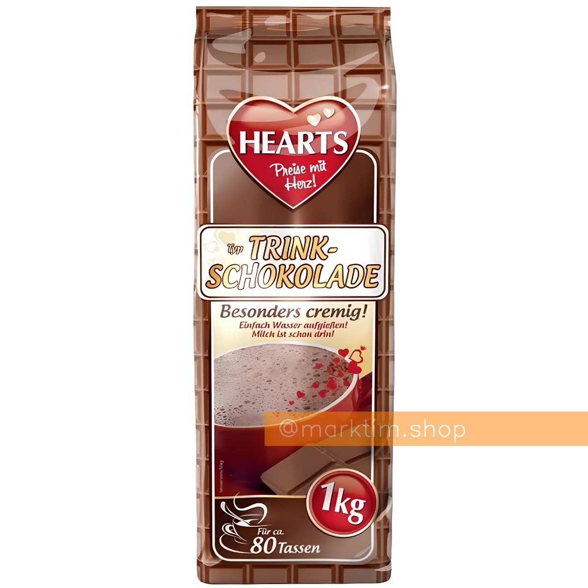 Капучино Trink-Schokolade HEARTS (1 кг)