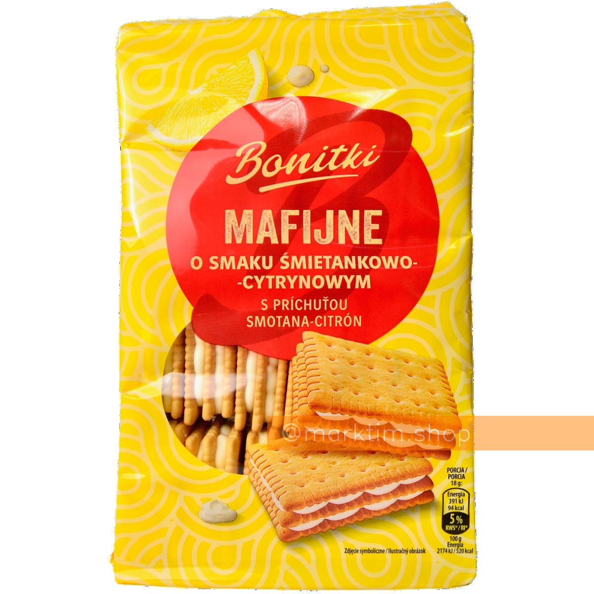 Печенье c лимонным кремом Mafijne Twoje Slodkie Chwile (330 г)