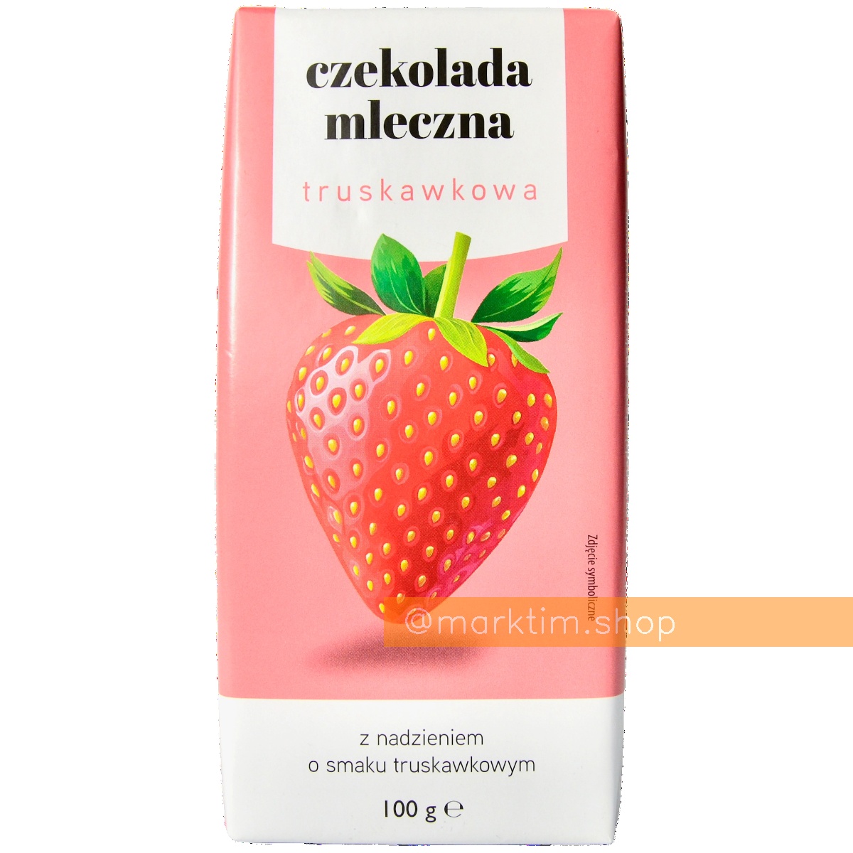 Шоколад с начинкой клубника Czekolada Mleczna (100 г)