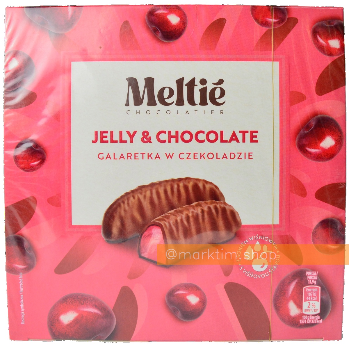 Галаретка вишневая в шоколаде Mella Magnetic (190 г)