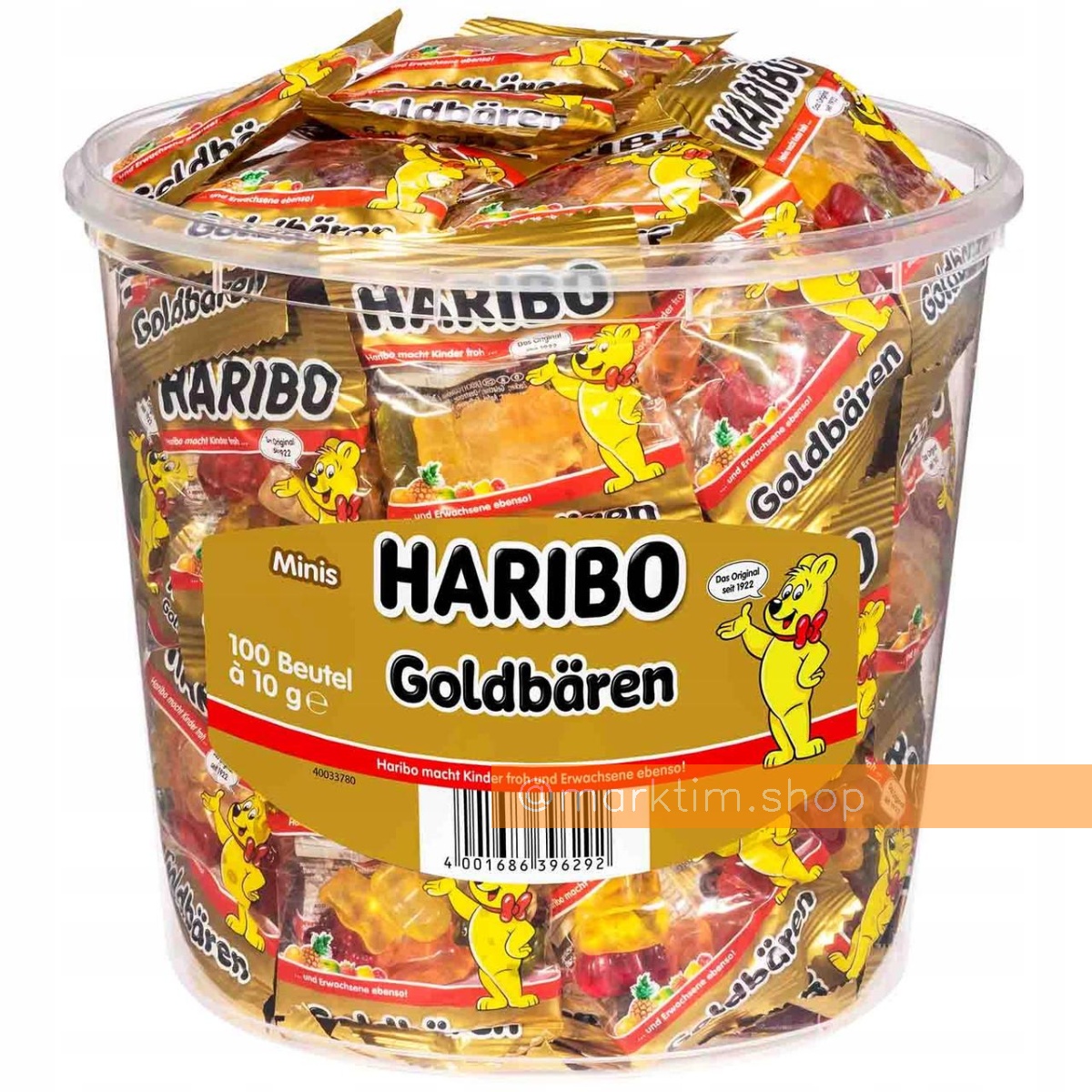 Жувальні цукерки mini GOLD Haribo (1 шт)
