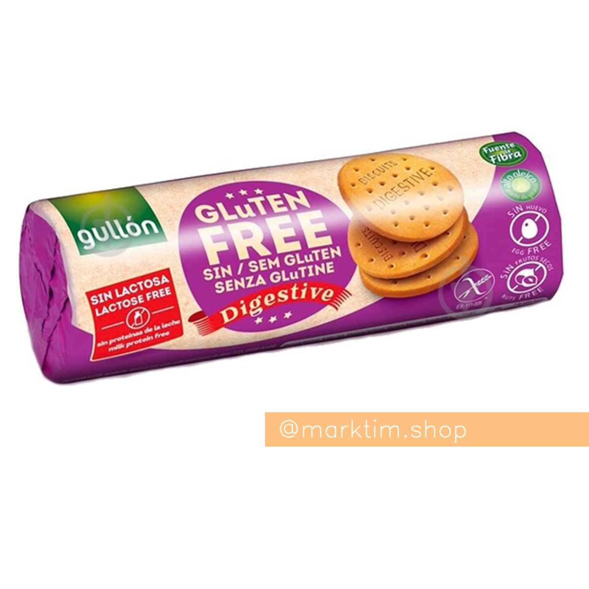 Печиво безглютенове Digestive Gullon (150 г)