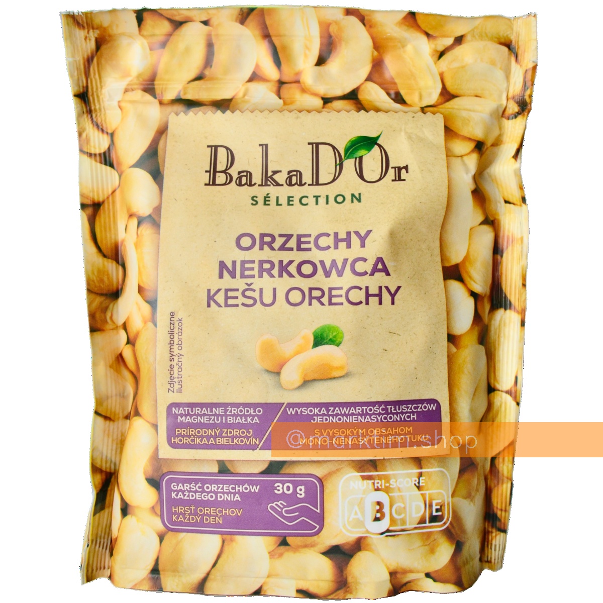 Горіхи кеш'ю BAKAD'OR (200 г)