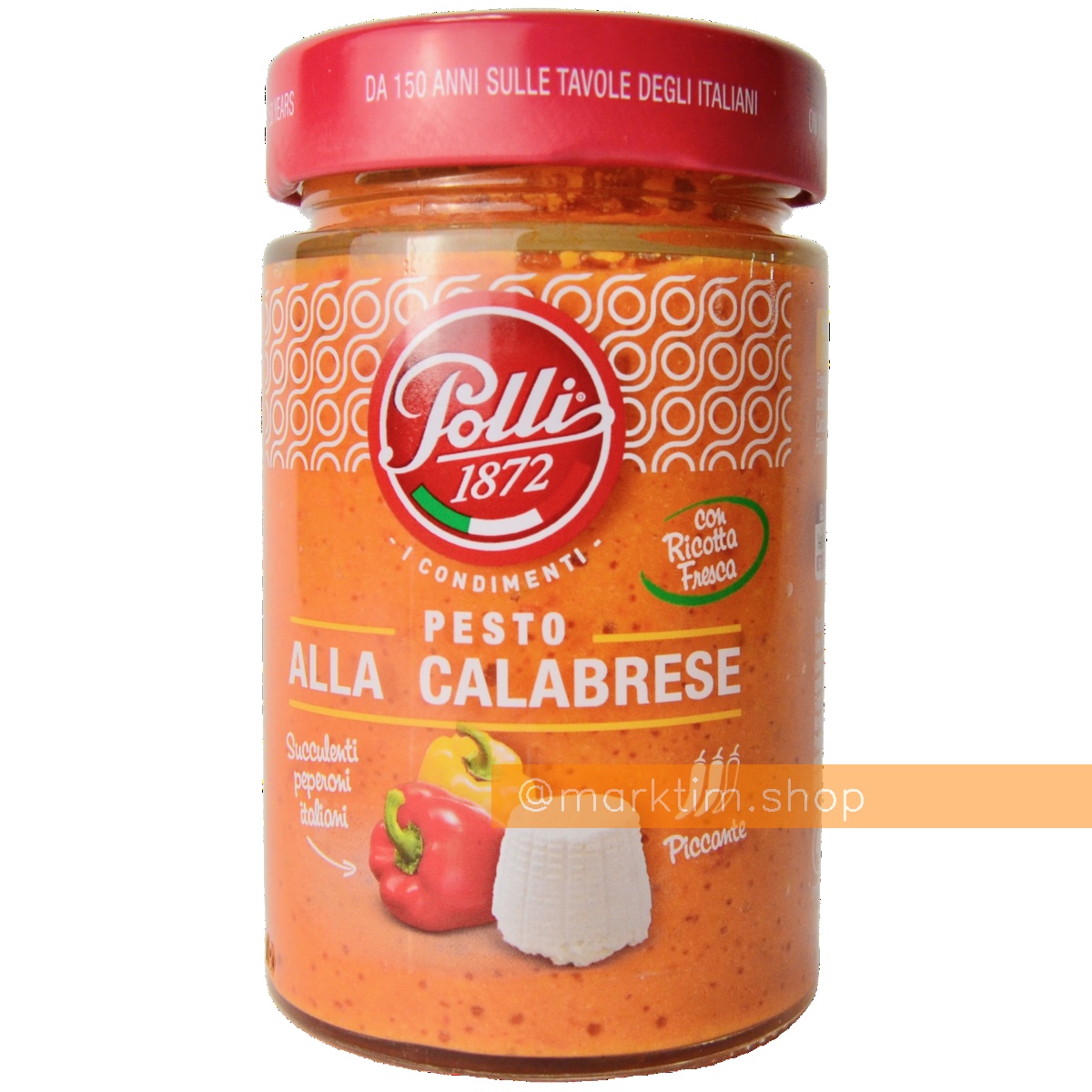 Соус песто с рикоттой и перцем Polli (190 г)