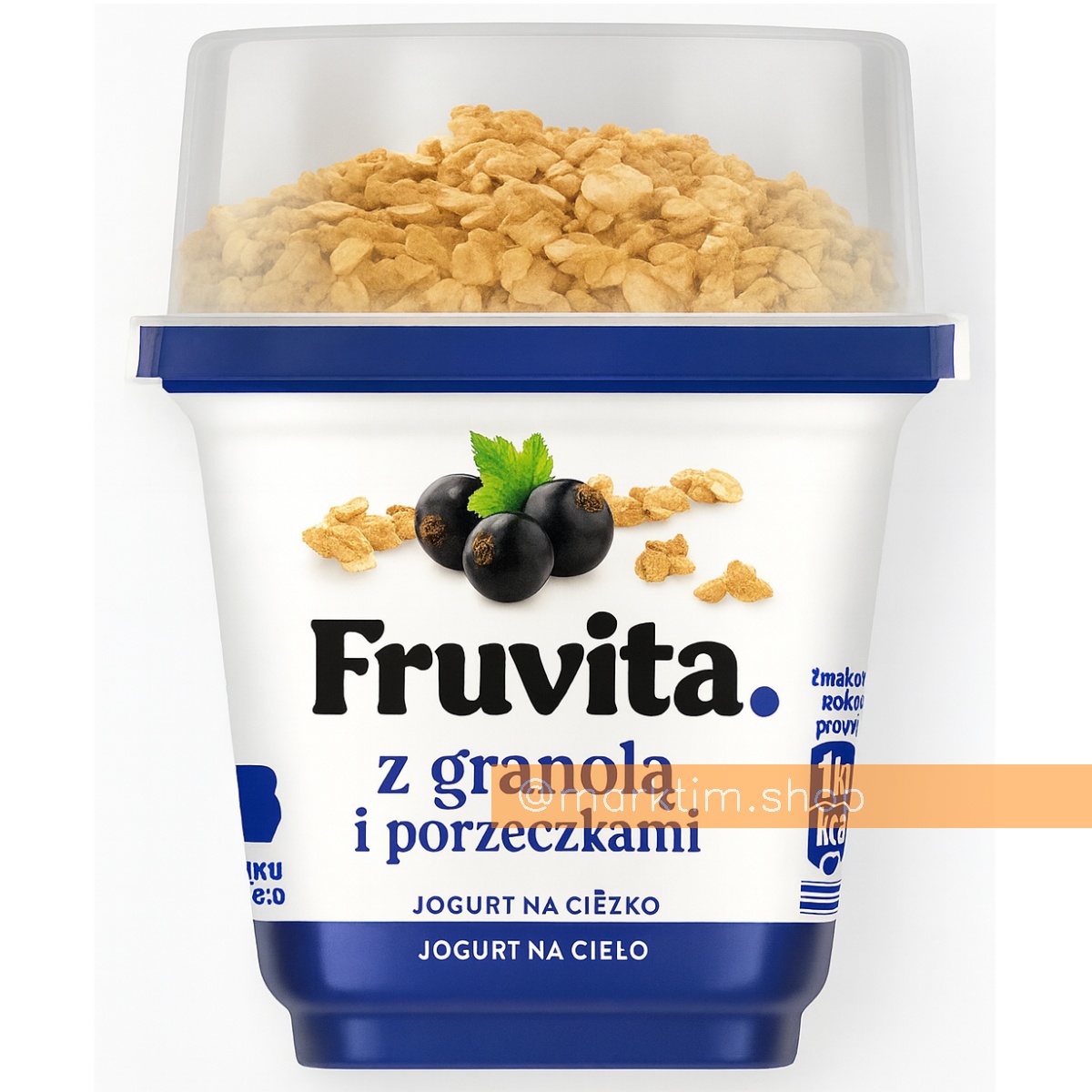 Йогурт со смородиной и гранолой Fruvita (230 г)