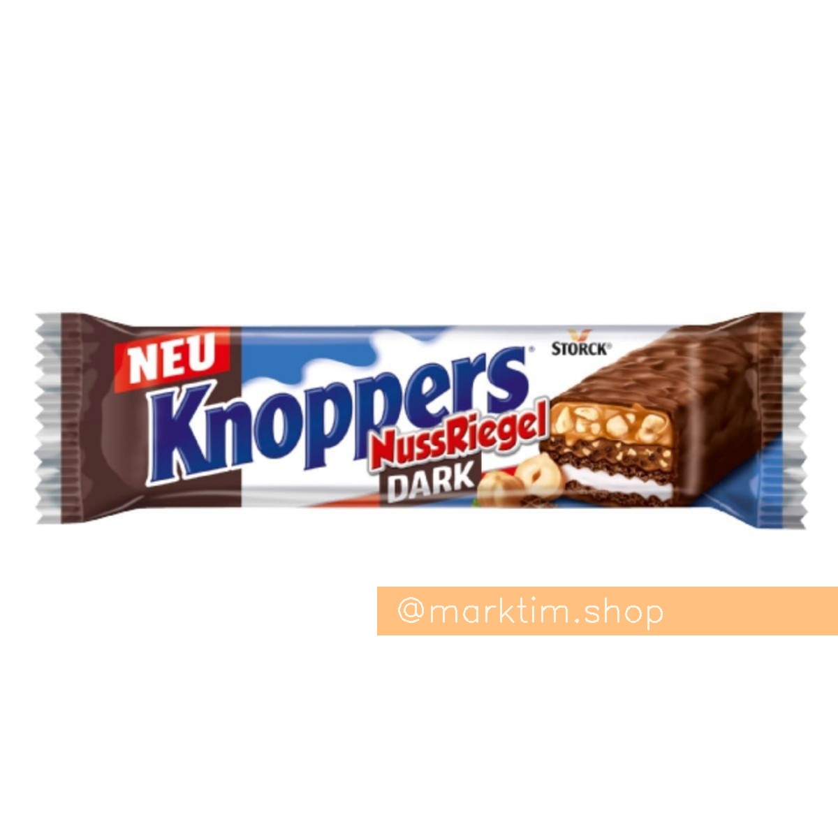 Батончик Nuss Riegel Dark Knoppers (1 шт)