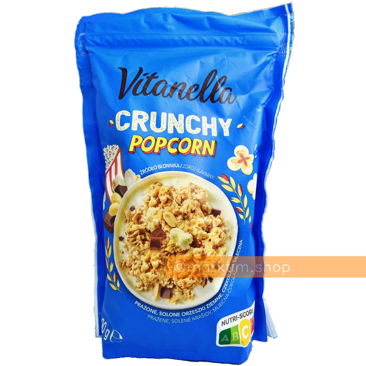 Гранола з арахісом і шоколадом Popcorn VITANELLA (300 г)
