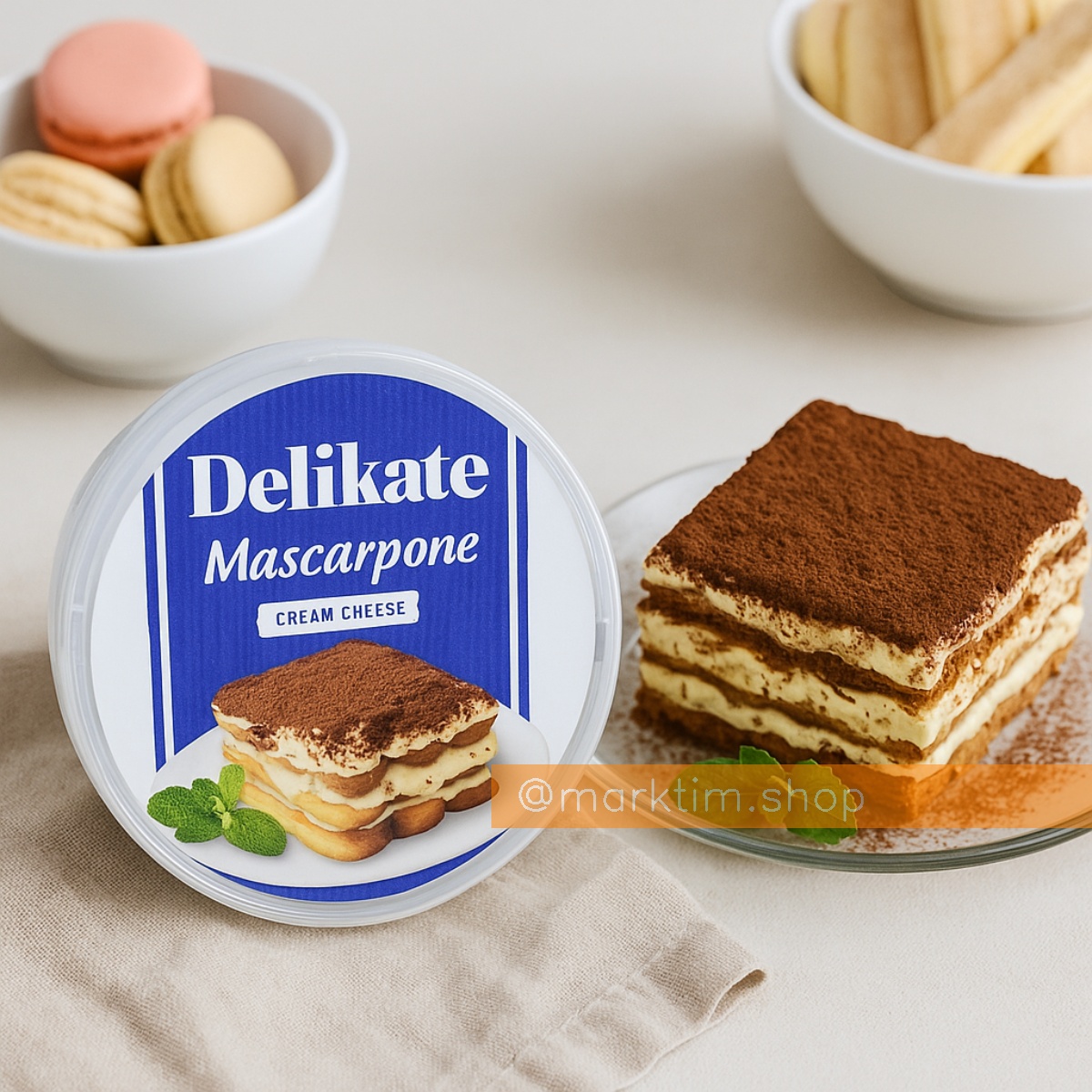 Сливочный сыр маскарпоне DELIKATE (250 г)
