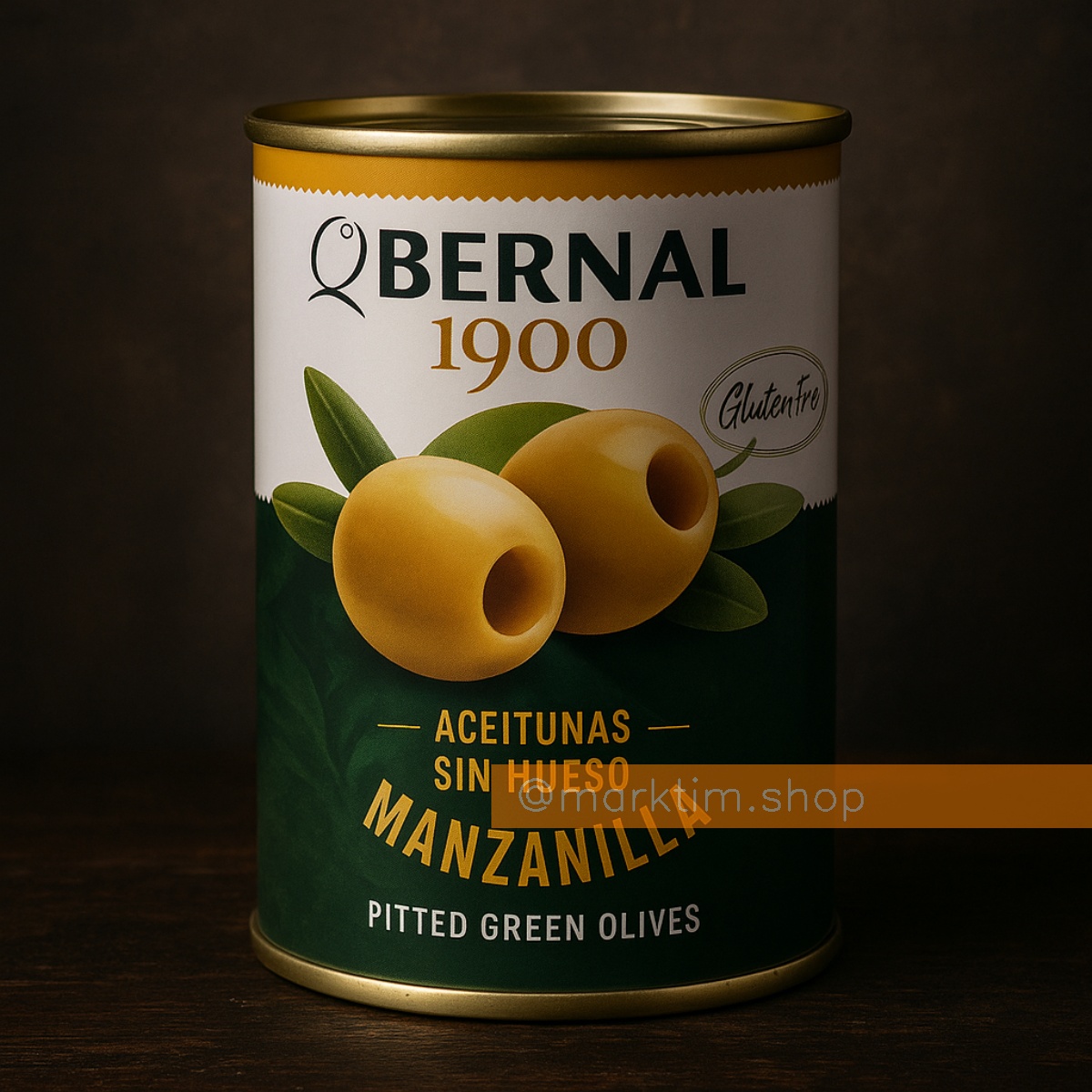 Оливки Мансанілья без кісточки Bernal (292 г)