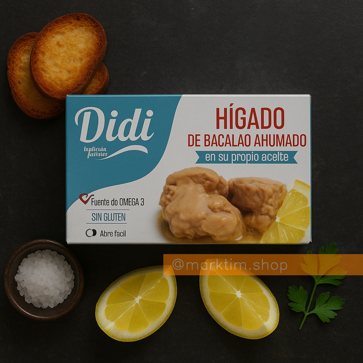 Печінка тріски у власному соку Didi (100 г)