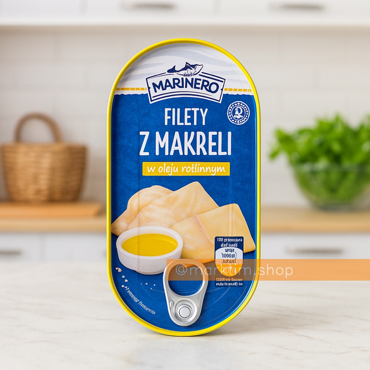 Филе скумбрии в растительном масле Marinero (170 г)