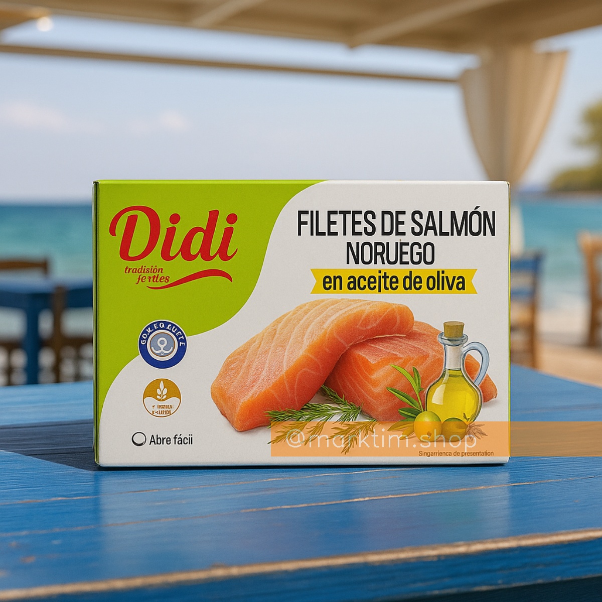 Лосось в оливковом масле DIDI (115 г)