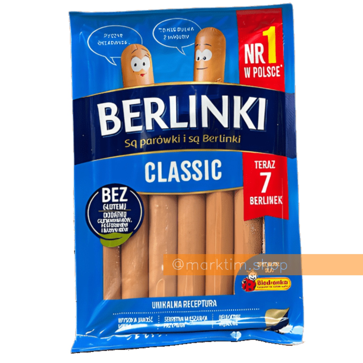 Сосиски Berlinki Morliny (315 г)