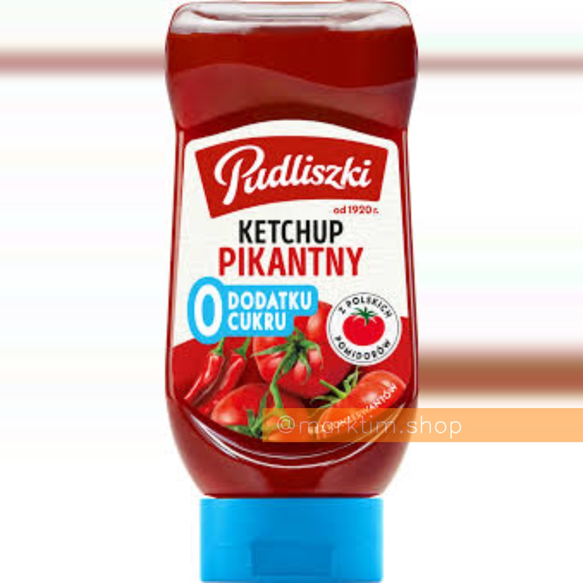 Кетчуп без сахара пикантный Pudliszki (440 г)