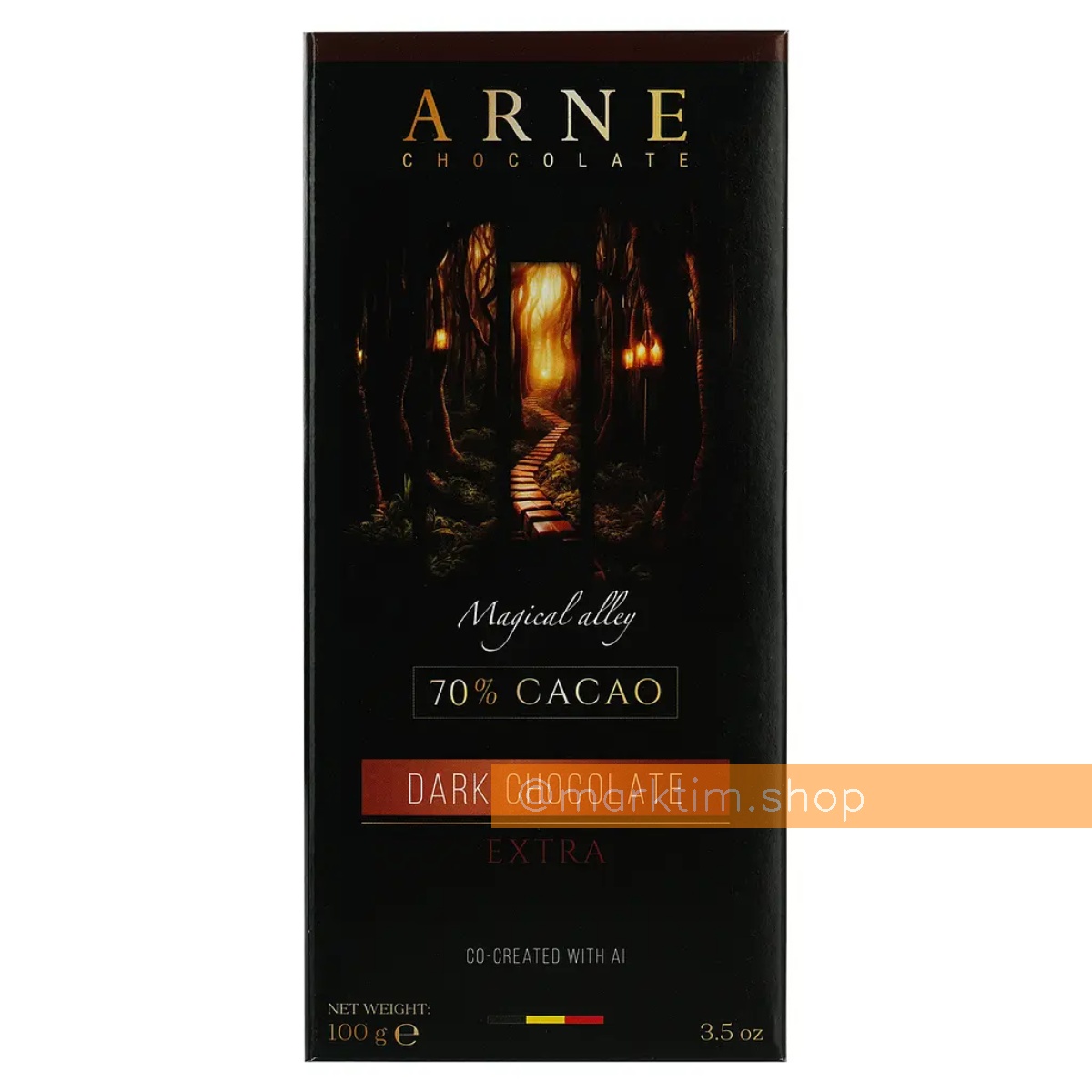 Шоколад экстрачерный 70% Arne (100 г)