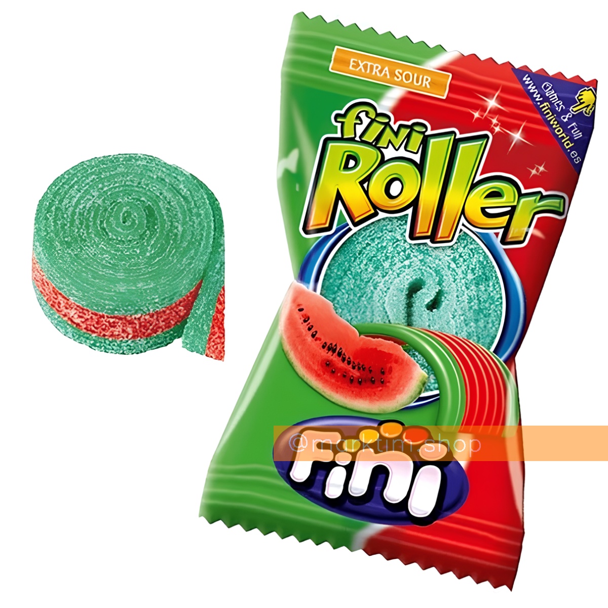 Желейна цукерка Кавун Roller Fini (1 шт)