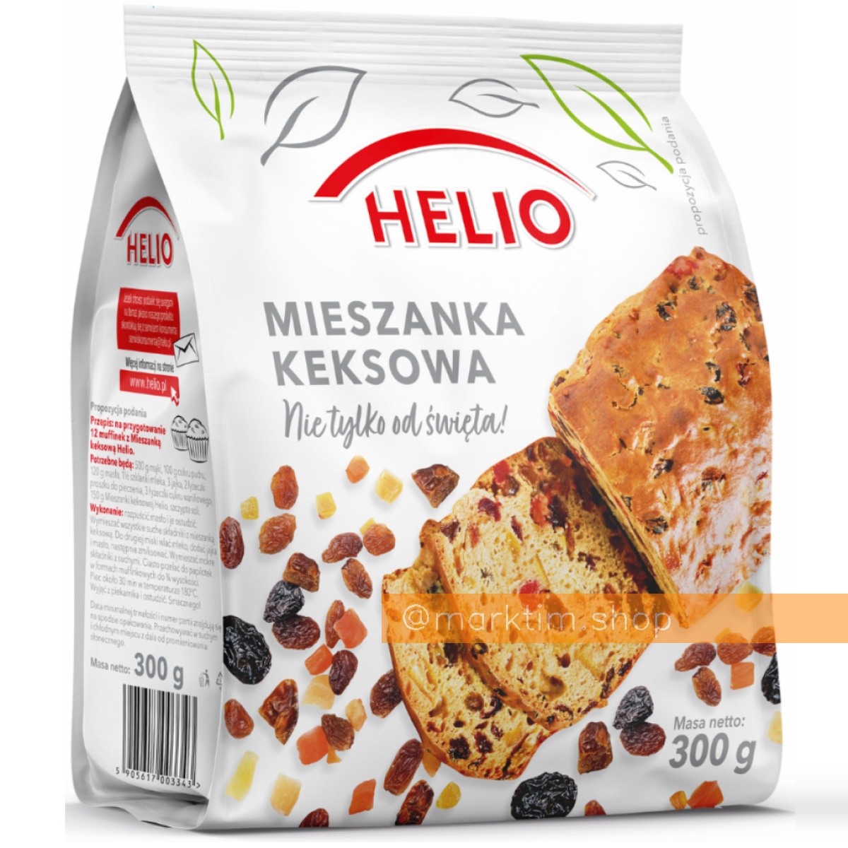 Суміш цукатів на кекс Helio (300 г)