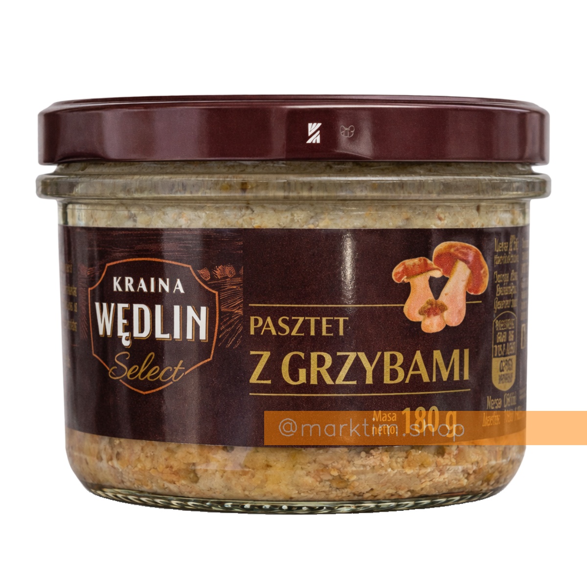 Паштет із грибами Select Kraina Wedlin (180 г)