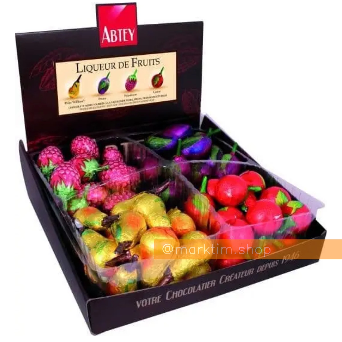 Шоколадне асортимент з лікером LIQUERS SACHETPRESTIGE ABTEY(1 шт)