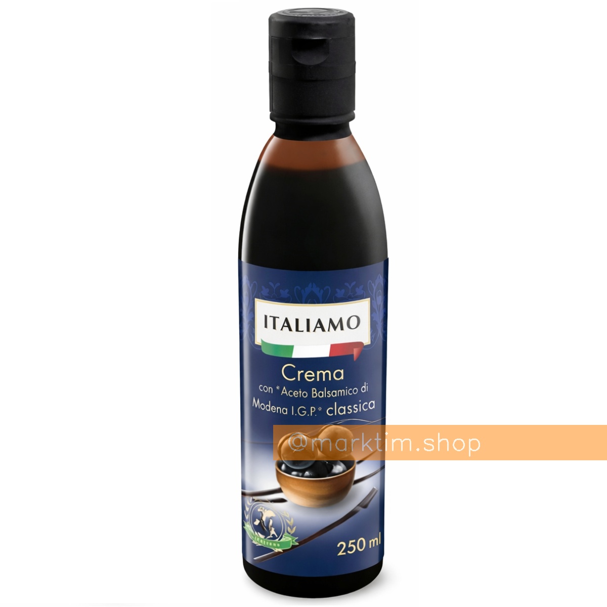 Бальзамічний крем-соус із додаванням бальзамічного оцту з Модени Italiamo (250 г)