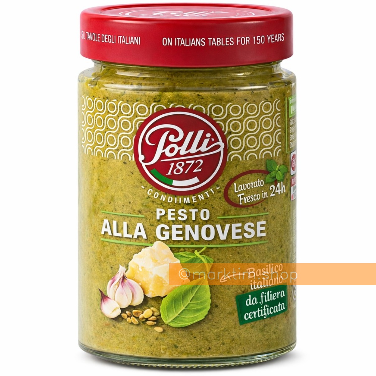 Соус песто по-генуезьки Polli (190 г)