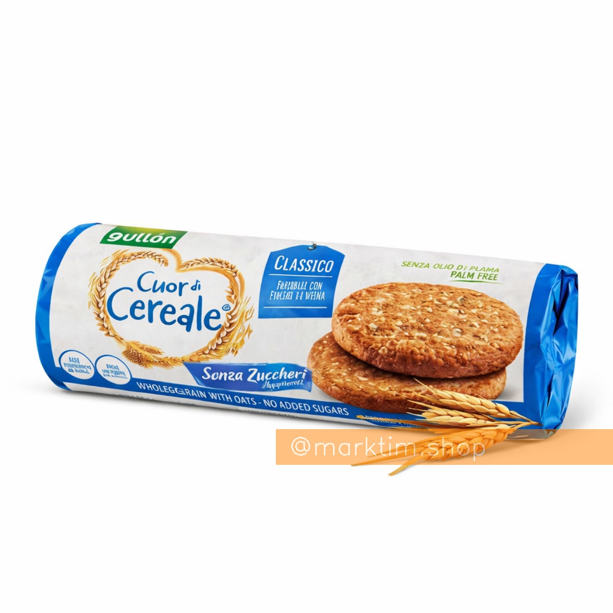 Злакове печиво Cuor di Cereale Tradicionale без цукру Gullon (280 г)