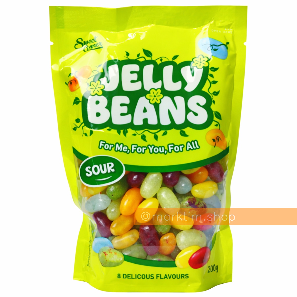 Жувальні боби кислі Sweet Corner (200 г)