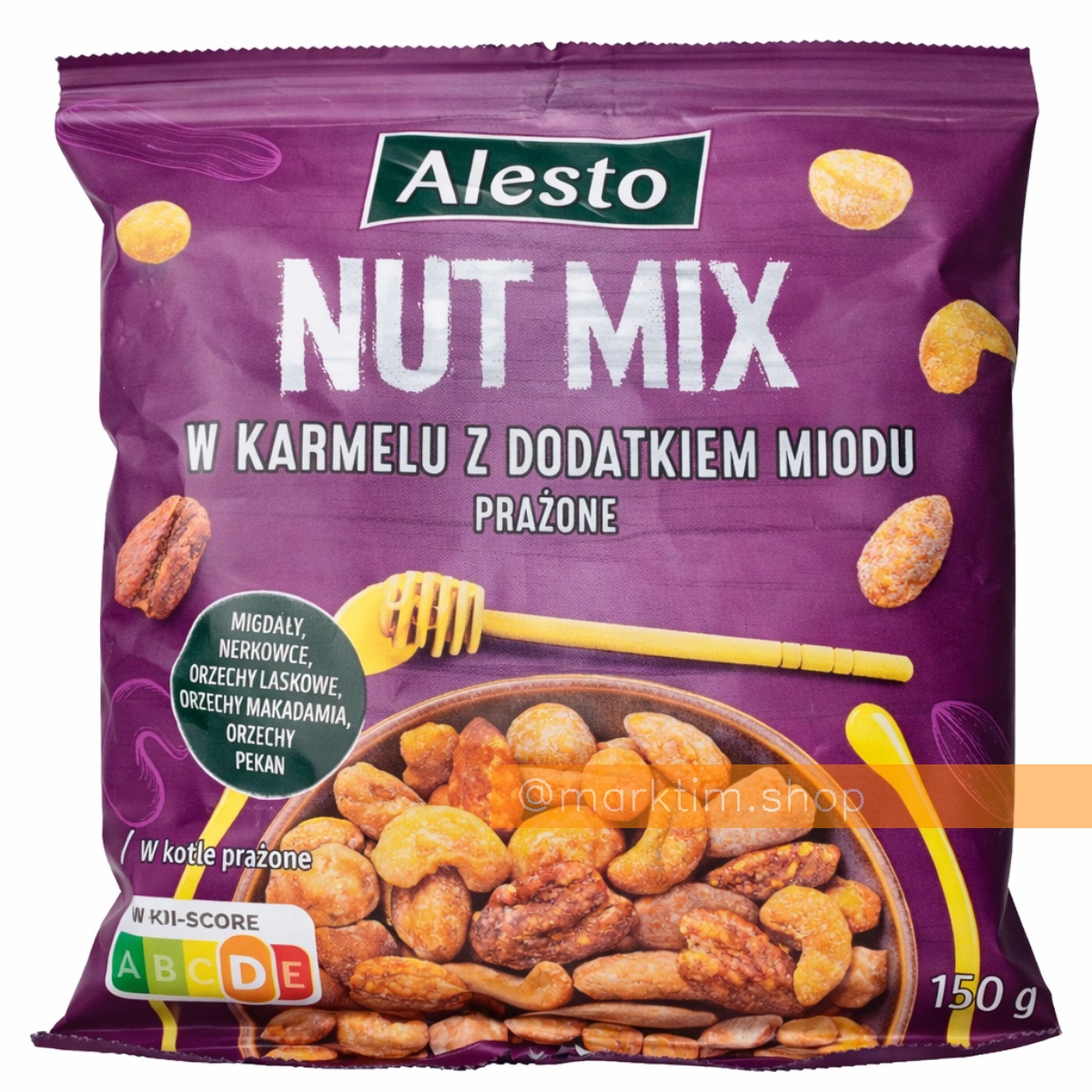Запечений горіховий мікс у медовій карамелі Nut Mix ALESTO (150 г)