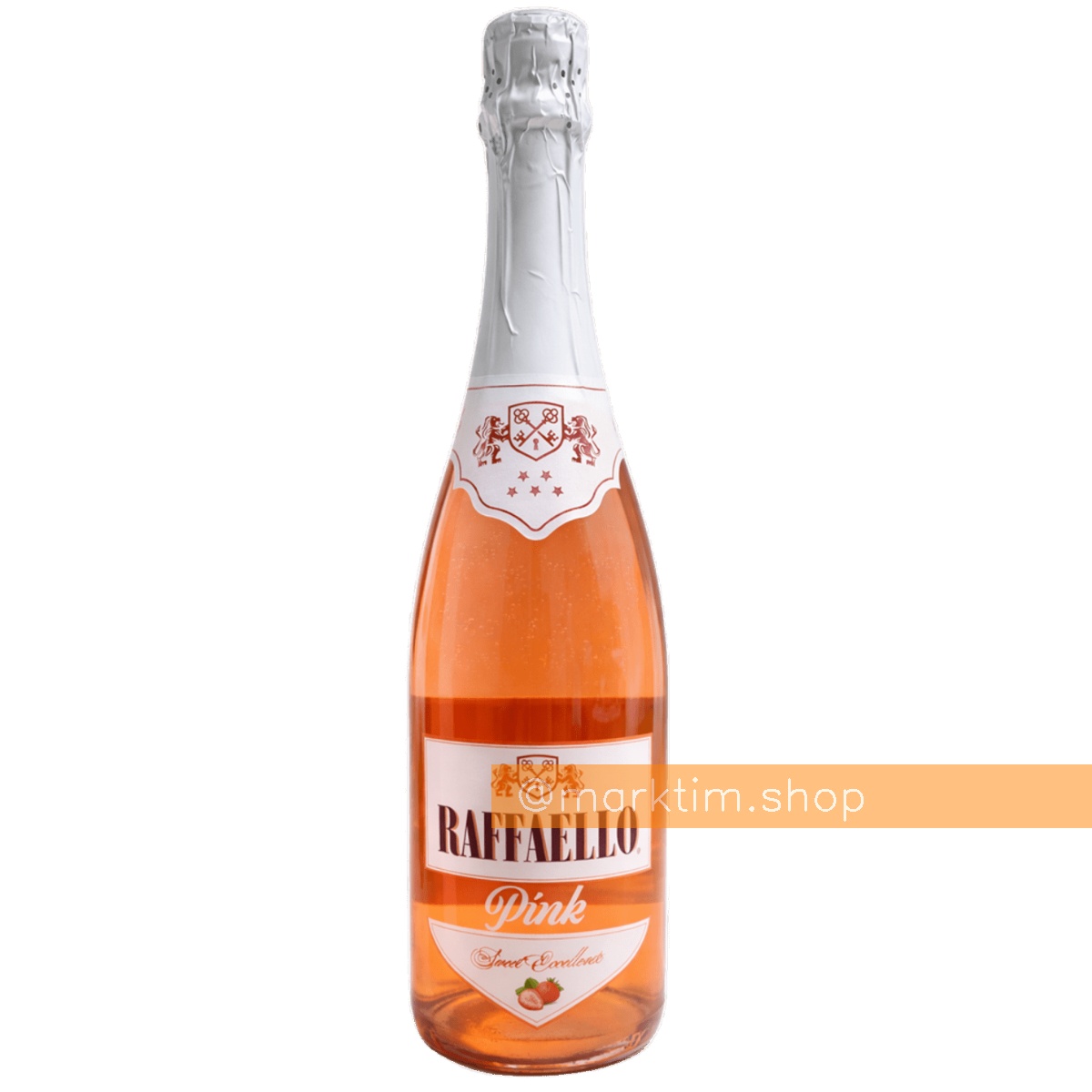 Ігристе напівсолодке вино полуниця Pink RAFFAELO (0.75 л)