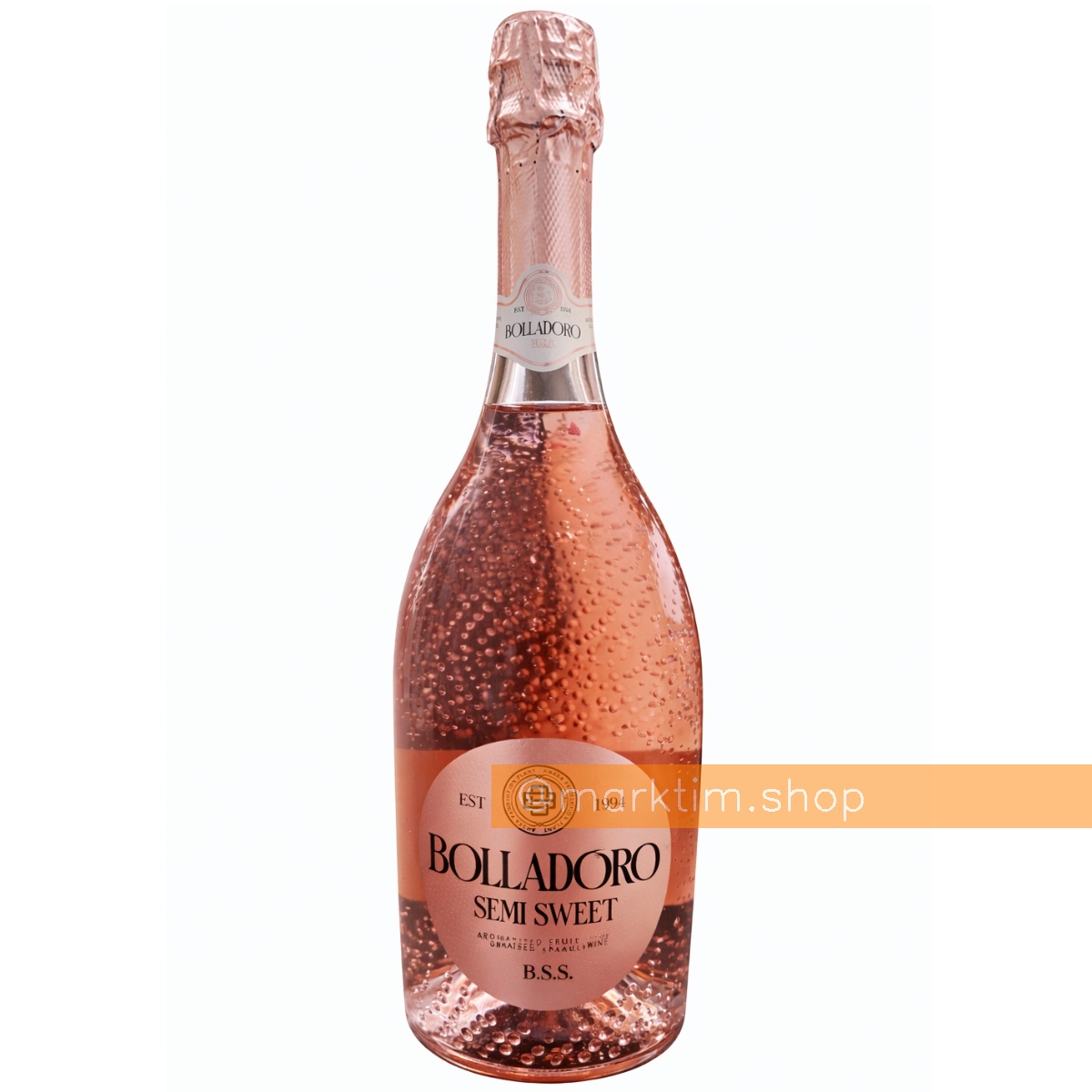 Ігрисне напівсолодке рожеве фруктове вино BOLLARODO (0.75 г)