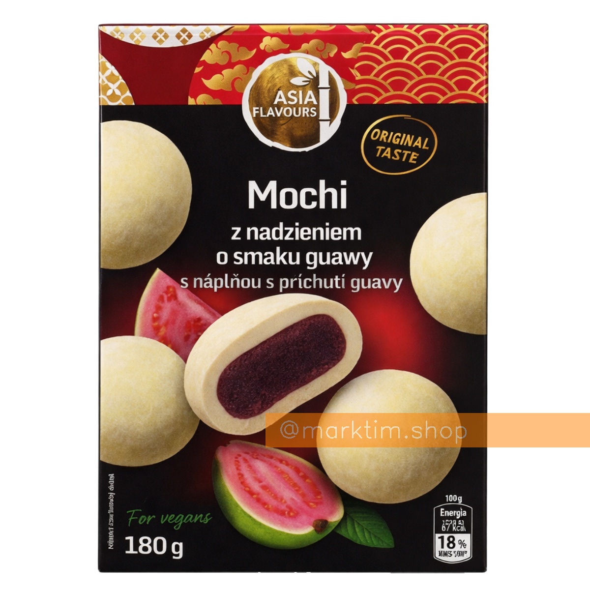 Солодощі Моті з начинкою Гуава Mochi Guava ASIA FLAVOURS (180 г)