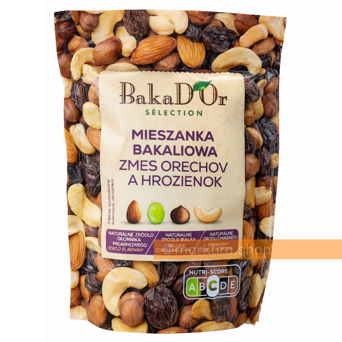 Горіховий мікс із сухофруктами BAKAD'OR (200 г)