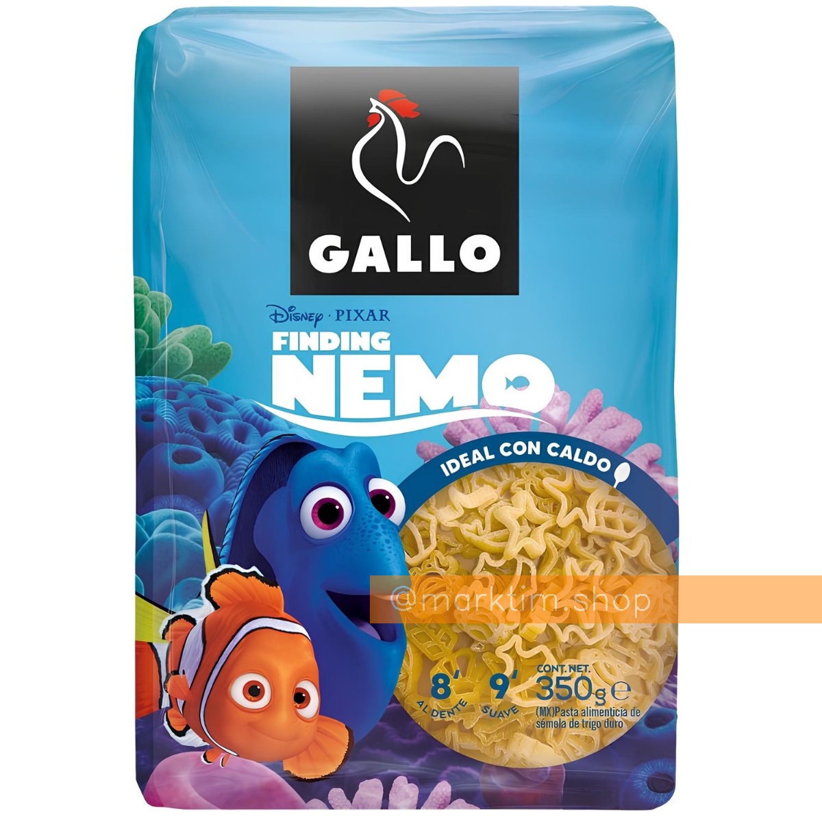 Макарони з твердих сортів НЕМО Disney Gallo (350 г)